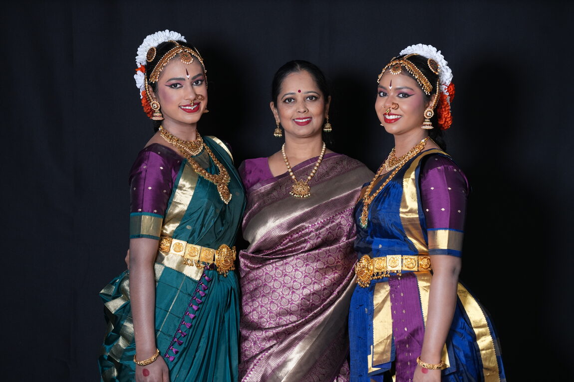 Smt. Madhavi Sudhir with her students